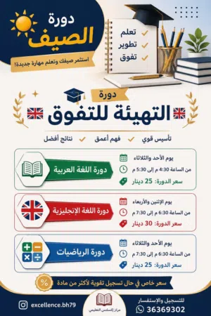 دورة تقوية و طريق التفوق