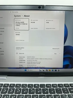 للبيع Dell Precision 3561 i7-11th (فئة H) شاشة لمس للبرمجة والهندسة