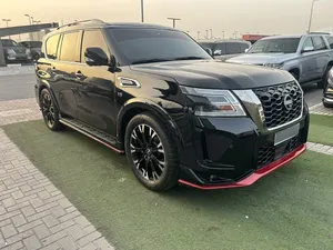 نيسان باترول محول نسمو شكل جديد موديل حاله السياره نظيفه خليجي محرك الكبير