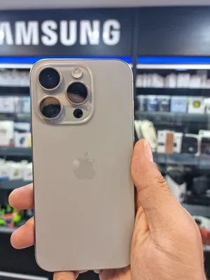 موبايل ايفون ابل 15 برو Iphone 15pro 512GB مساحة 512 بطارية 86 افضل سعر بالمملكة متوفر خدمة التوصيل