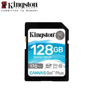 ميموري رام كاميرات Kingston Canvas Go!  Plus 128GB - سرعة خيالية لكاميراتك ومقاطعك الاحترافية