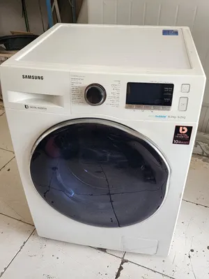WD80J6410AW/SG  01  الرقم التسلسلي  S/N: 0E3K5ABK100079Y  SAMSUNG  WASHING MACHINE / الغسالة  MODEL