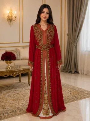 ثوب/قفطان هندي/قفطان مقاس xl