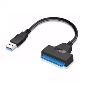 كيبل SATA إلى USB، محول محرك الأقراص الصلبة USB 3.0 إلى SATA 3.0 متوافق مع محرك الأقراص الصلبة وSSD