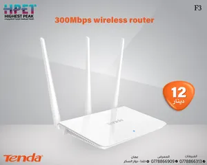 راوترات و Access Point تندا Tenda تغطية واي فاي قوية للمنازل والشركات