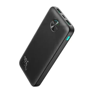Joyroom 22.5W Fast Charging Power Bank 10000mAh with LED Display - Black بور بانك جوي رووم كفالة 18