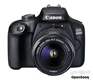 CANON 4000D , بجميع ملحقاتها