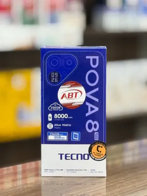 تكنو بوفا 8 5 جي 8 رام 256 جيجا  TACNO POVA 8 5G 16/256GB