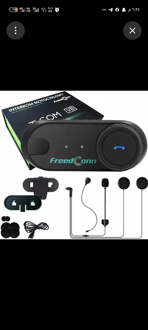 العلامة التجارية: FreedConn نوع الجهاز: سماعة اتصال للخوذة.  اتصال Bluetooth بالهاتف.