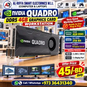 NVidia Quadro DDR5 4GB Graphics Card - Very Good Working - Ready to Use - In Just 45/-BD