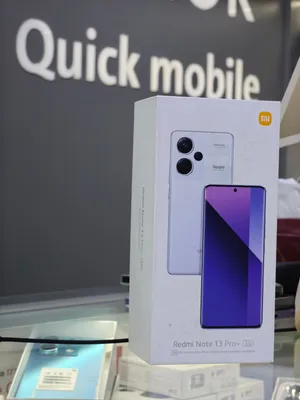 XIAOMI REDMI NOTE 13 PRO PLUS ( 512GB ) / RAM 12-5G- NEW / شاومي ريدمي نوت 13 برو ذاكرة 512 الرام 12
