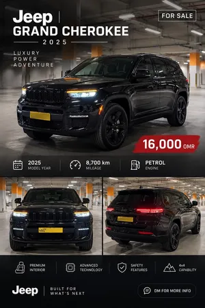 Used Jeep Grand Cherokee in Muscat