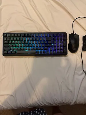 RGB Gaming Keyboard & Wired Mouse Set – 2.4G/Bluetooth Keyboard, Mac & Windows Compatible