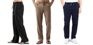 بلاطين كتان وقطن - Linen and cotton pants