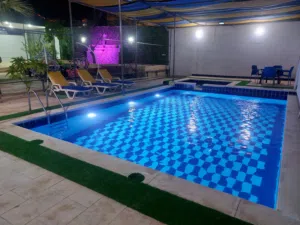 50% خصم على شاليه ومزرعة تل الروضه مزارع وشاليهات للايجار مسبح مدفا متوفر حجوزات يومي ..........