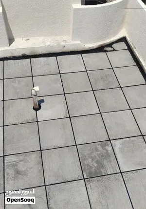 عمل الاسطح بمادة الماستك