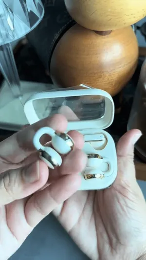 طقم سماعات مزدوجه مبتكره2في1