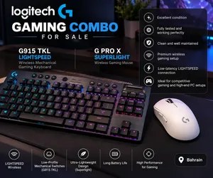Logitech G915 TKL LIGHTSPEED Keyboard + G Pro X Superlight Wireless Mouse