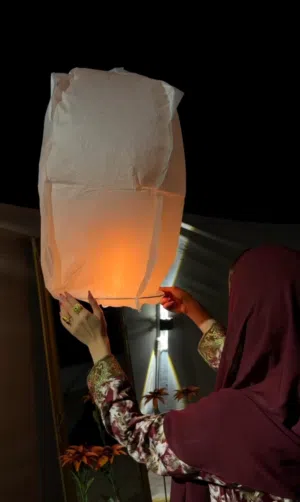 منطاد ورقي