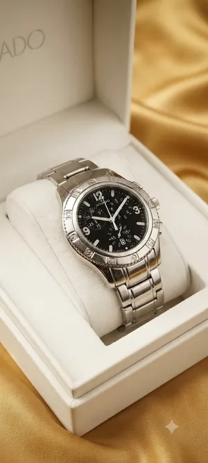 ساعه( موفادو MOVADO ) ماركة التآلق والمستوى العالمي والشهرة والجمال من سويسرا .التوقيت الرياضي