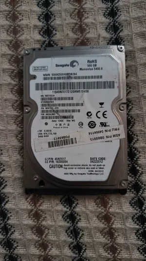 هارد 500G Seagate السعر ممتاز على حالته في حلوان