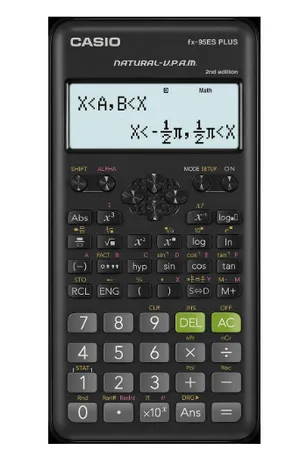 حاسبة كاسيو FX-95ESPLUS-2WDTV – نظيفة وحالتها ممتازة