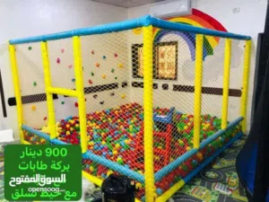 بركة طابات مغلقه  مع 3000 طابه