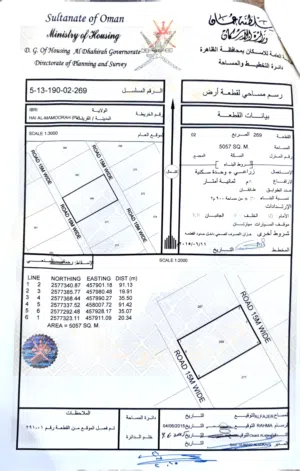 أرض زراعية + وحدة سكنية في بلدة الدريز ولاية عبري