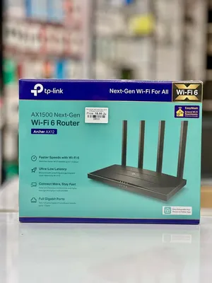 Brand New TP-Link Wi-Fi 6 Router in Oman Efficiency