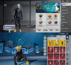 Mission B shirt Pubg rare and loaded acc for sale in urgent