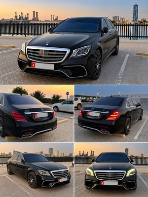 مرسيدس S550 موديل 2015 بمظهر S63 AMG 2015 Mercedes-Benz S550 with S63 AMG Styling