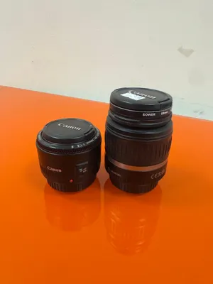 Canon EF Lens Bundle – 2 Lenses for Only 60 BHD!