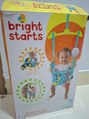 قفاز/نطاطة أطفال Bright Starts – بحالة ممتازة