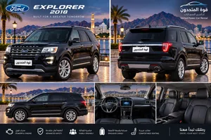 فورد إكسبلورر 2020 أسود بنزين أوتوماتيك للإيجار اليومي 2020 Ford Explorer, black, petrol, automatic