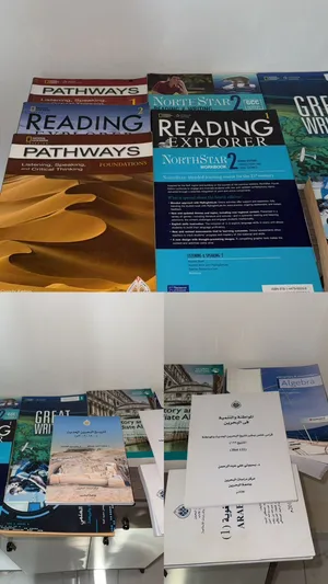 مجموعة كتب جامعية 15 دينار كلهم يوجد توصيل