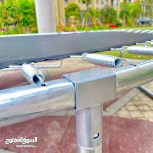 ترامبولين 14 قدم نظام تي اصلي ثقيل جديد بالكرتونه سعر حرق