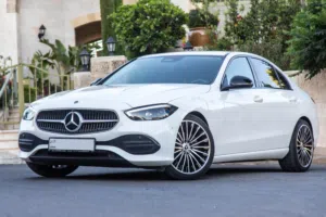 Mercedes C180 2022    السيارة وارد المانيا و قطعت مسافة 76,000 كم فقط