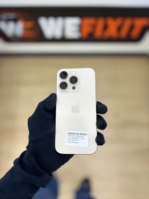 Used Apple iPhone 16 Pro in Dessert titanium with 256 GB Storage ,Battery health 87%.Excellent