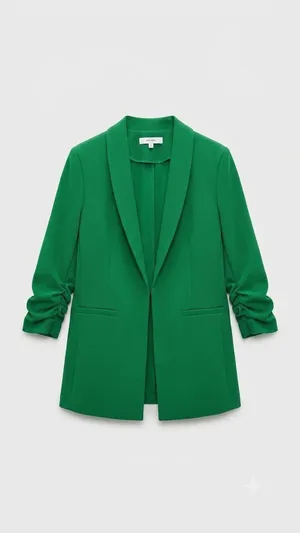 6 bd green jacket like new