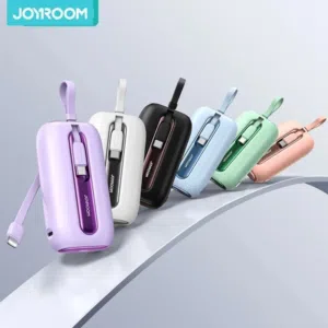 باور بانك ميني من Joyroom بحجم 10000 قوة وسرعة بشاحن بحجم صغير وسعر مغري