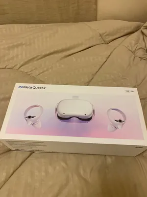 Vr meta quest 2 مستعمل شهرين ومضمون مافي اي خرابات لاكن ما عندي توصيل السعر مناسب