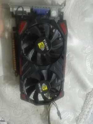 كرت شاشه nvidia RTX750 ti 2g الكارت الاقتصادي الي هيشغالك العاب زي جتا 5 وبيس لحد 26 وفيفا لحد 21