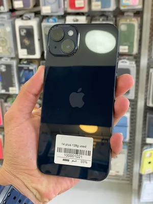 Ip 14 plus 128g مدخل خط  مستعمل بحالة الوكاله وعليه كفاله من المحل في حال وجود اي عطل