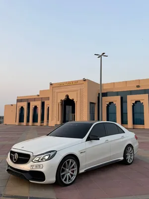مرسيدس E63 S موديل 2014 خليجي V8 موقع ( عليها ابقريد توربو )