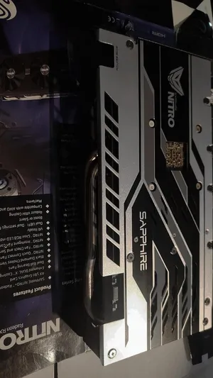 Radeon RX580 8GB GDDR5, Used slightly for a short amount of time