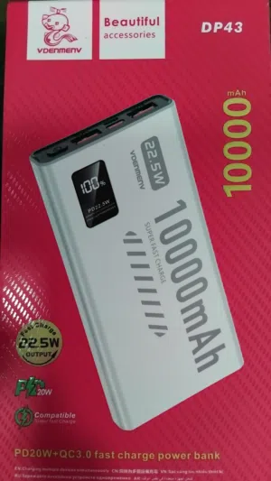 باور بانك اصلي بطاريه 10000 ملي امبير 10000MAH BATTERY SUPER FAST CHARGE POWER BANK
