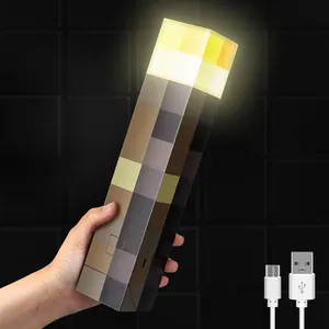 مصباح حائط LED مستوحى من Minecraft