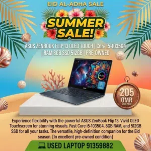 لابتوب Asus أنيق ويتحول إلى تاب كاش أو اقساط ضمان