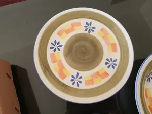 طقم صيني رسم يدوي 20 قطعه