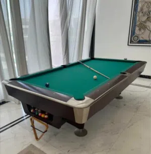 8 feet Tsports used Marble slate top,Return ball pool billiards table is for sale